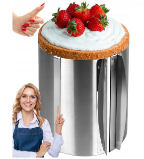 CAKE RIDER CUKRÁRNY VYSOKÝ 20cm PÁSKOVÁ tortová forma s okrajom